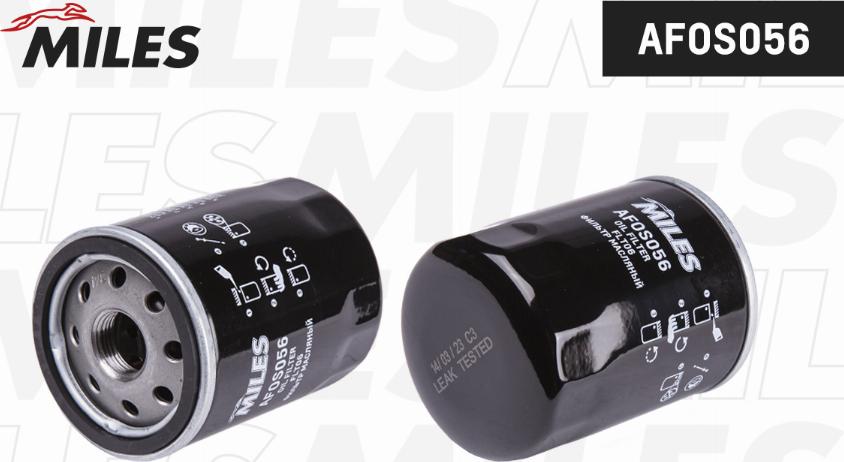 Miles AFOS056 - Eļļas filtrs autospares.lv