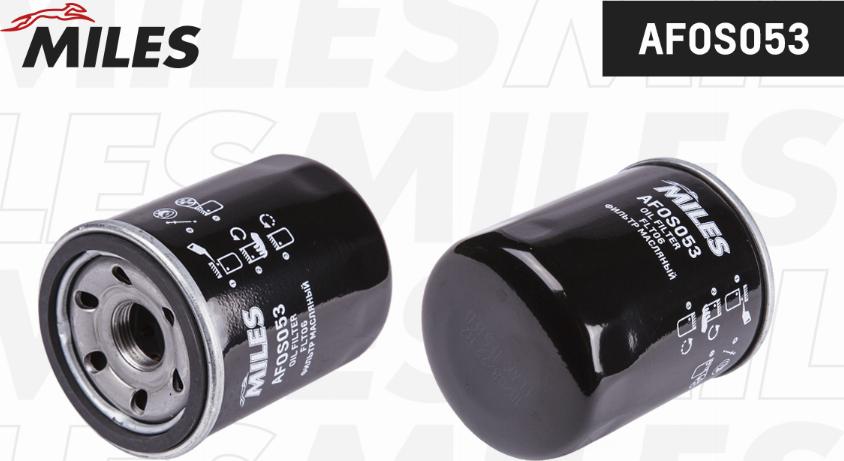 Miles AFOS053 - Oil Filter www.autospares.lv