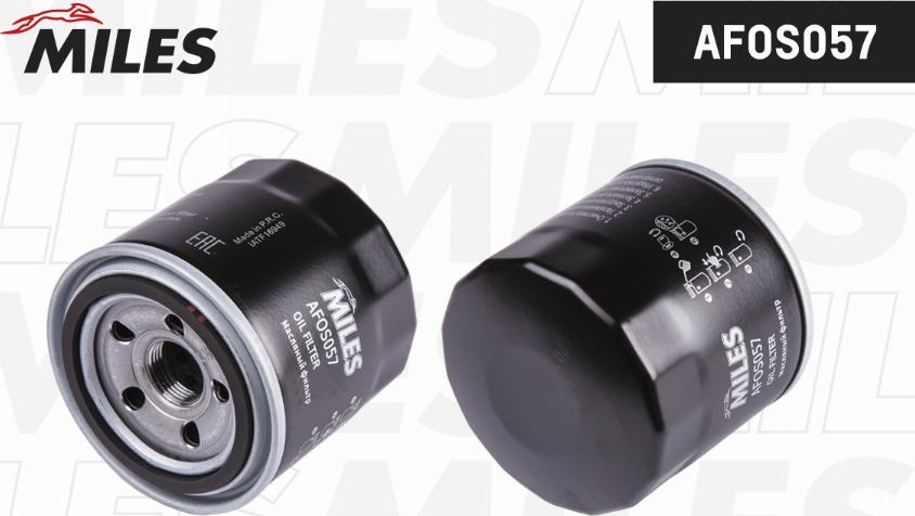 Miles AFOS057 - Oil Filter www.autospares.lv