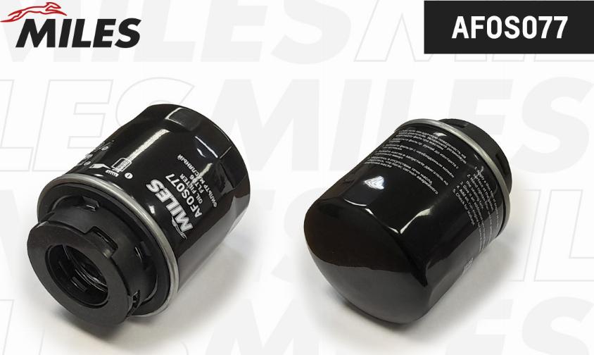 Miles AFOS077 - Eļļas filtrs www.autospares.lv