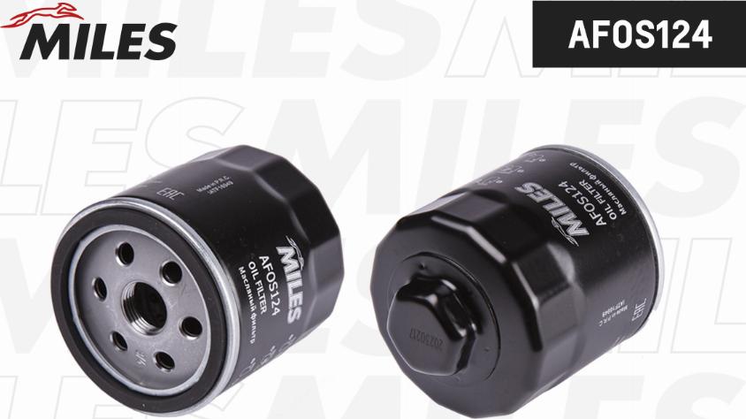 Miles AFOS124 - Eļļas filtrs www.autospares.lv