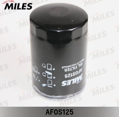 Miles AFOS125 - Oil Filter www.autospares.lv