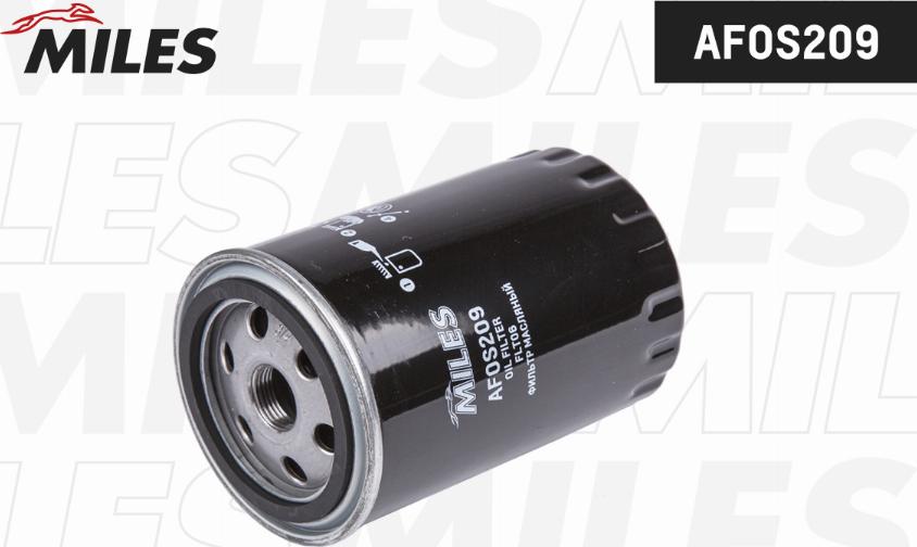 Miles AFOS209 - Oil Filter www.autospares.lv