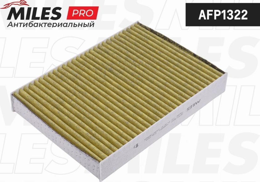 Miles AFP1322 - Filtrs, Salona telpas gaiss www.autospares.lv