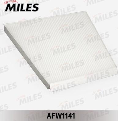 Miles AFW1141 - Filtrs, Salona telpas gaiss www.autospares.lv