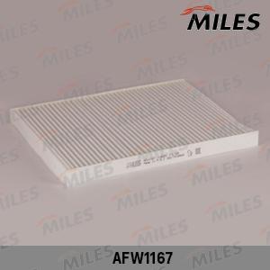 Miles AFW1167 - Фильтр воздуха в салоне www.autospares.lv