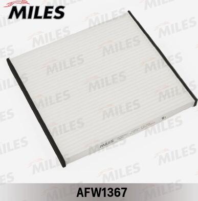 Miles AFW1367 - Filtrs, Salona telpas gaiss www.autospares.lv