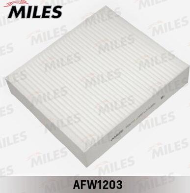 Miles AFW1203 - Filtrs, Salona telpas gaiss www.autospares.lv