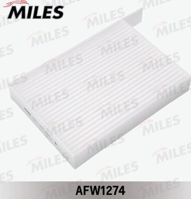 Miles AFW1274 - Filter, interior air www.autospares.lv