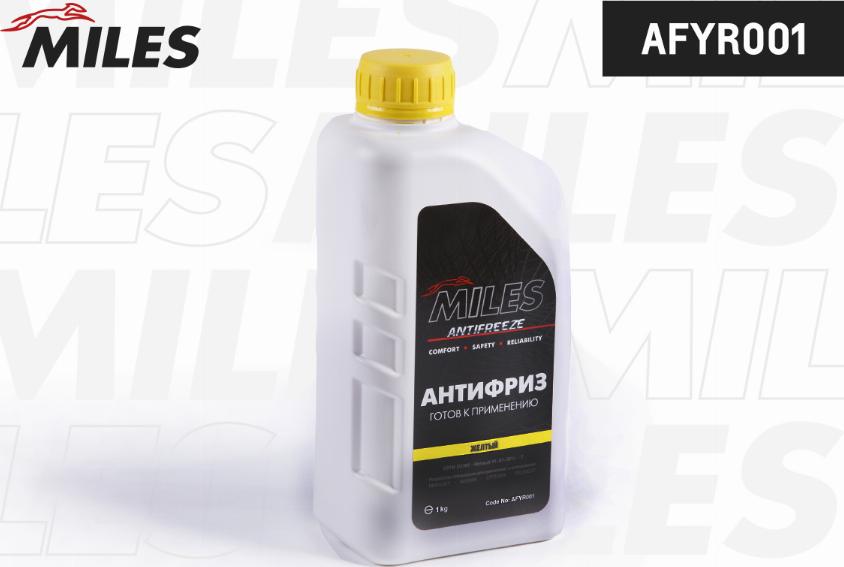 Miles AFYR001 - Антифриз www.autospares.lv