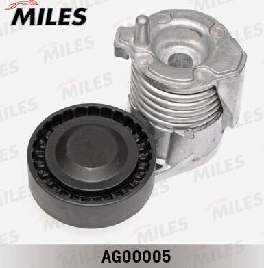 Miles AG00005 - Натяжитель, поликлиновый ремень www.autospares.lv