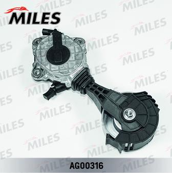 Miles AG00316 - Натяжитель, поликлиновый ремень www.autospares.lv