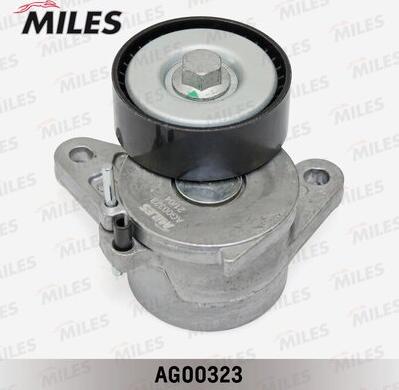 Miles AG00323 - Ролик, поликлиновый ремень www.autospares.lv