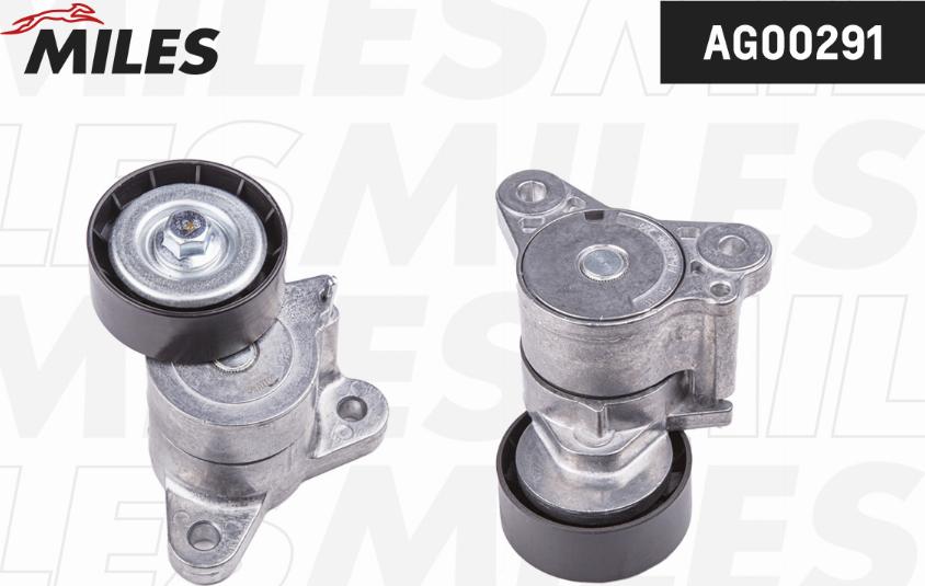 Miles AG00291 - Натяжитель, поликлиновый ремень www.autospares.lv