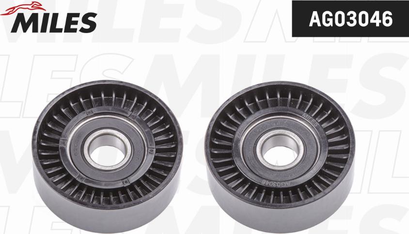 Miles AG03046 - Siksnas spriegotājs, Ķīļsiksna autospares.lv