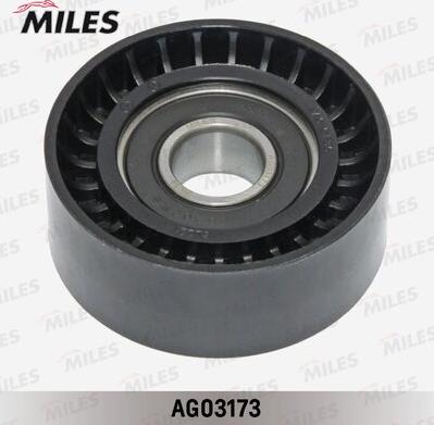 Miles AG03173 - Натяжитель, поликлиновый ремень www.autospares.lv