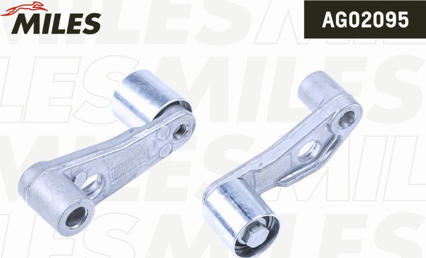 Miles AG02095 - Направляющий ролик, зубчатый ремень ГРМ www.autospares.lv