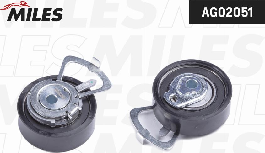 Miles AG02051 - Tensioner Pulley, timing belt www.autospares.lv