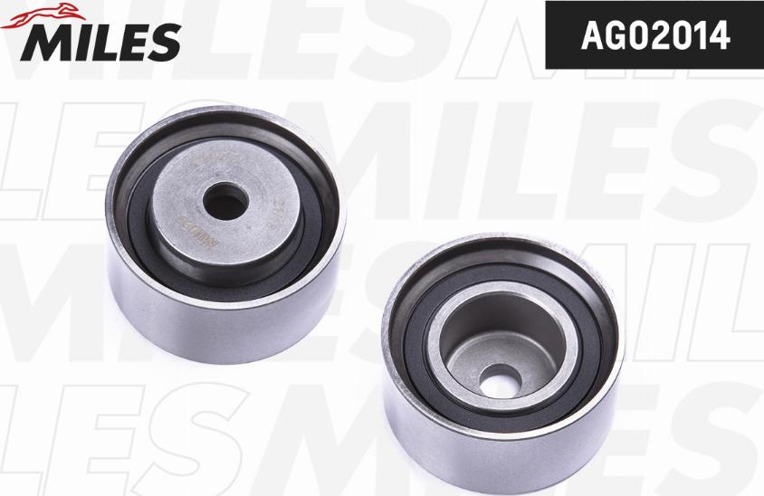 Miles AG02014 - Направляющий ролик, зубчатый ремень ГРМ www.autospares.lv