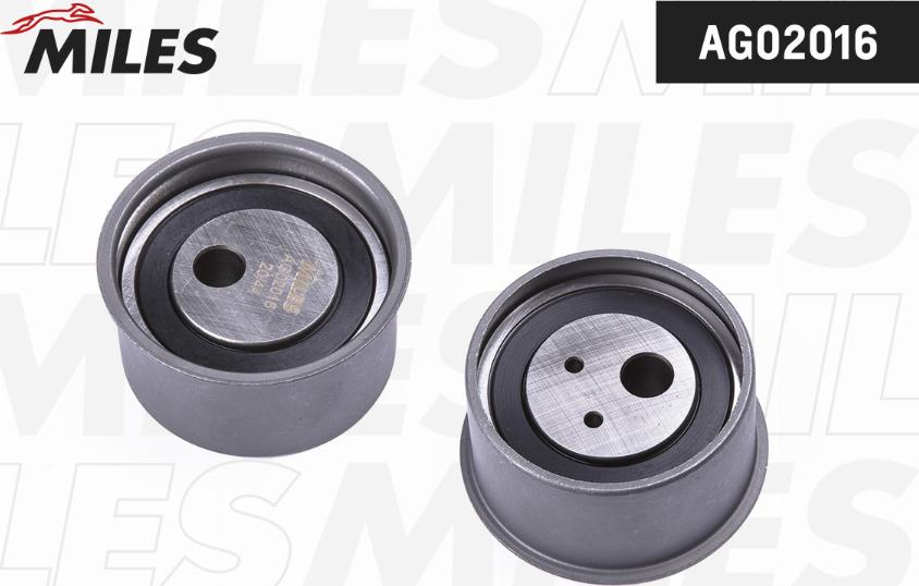 Miles AG02016 - Spriegotājrullītis, Gāzu sadales mehānisma piedziņas siksna www.autospares.lv