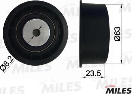 Miles AG02038 - Deflection / Guide Pulley, timing belt www.autospares.lv