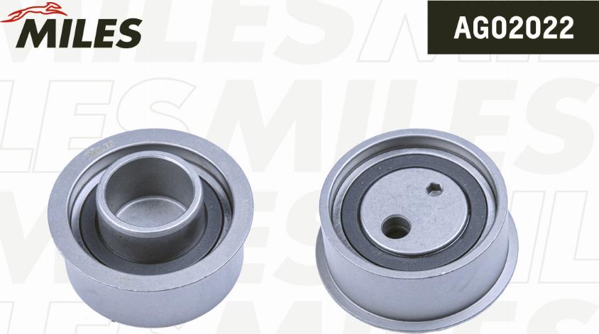 Miles AG02022 - Spriegotājrullītis, Gāzu sadales mehānisma piedziņas siksna www.autospares.lv