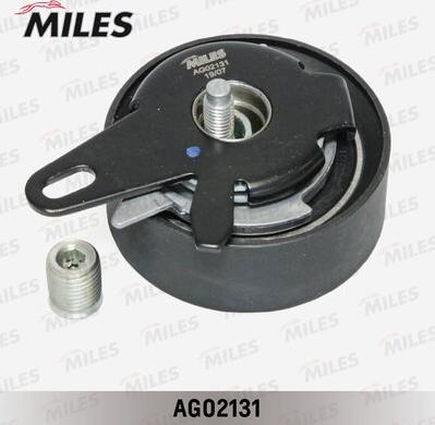 Miles AG02131 - Spriegotājrullītis, Gāzu sadales mehānisma piedziņas siksna www.autospares.lv