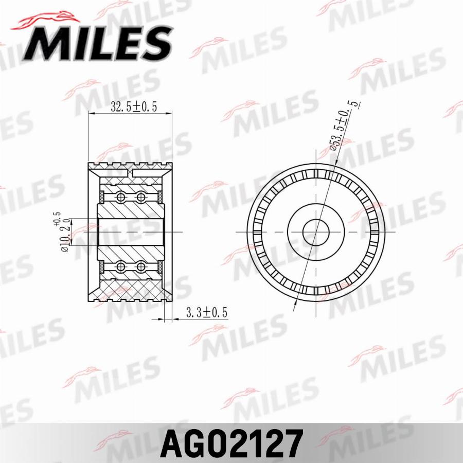 Miles AG02127 - Parazīt / Vadrullītis, Zobsiksna autospares.lv