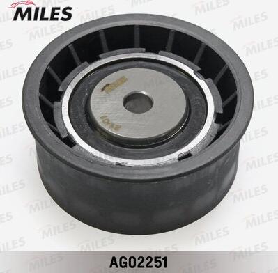 Miles AG02251 - Deflection / Guide Pulley, timing belt www.autospares.lv