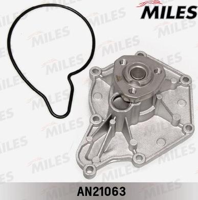 Miles AN21063 - Водяной насос www.autospares.lv