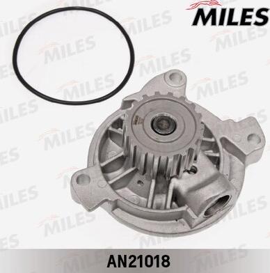 Miles AN21018 - Водяной насос www.autospares.lv