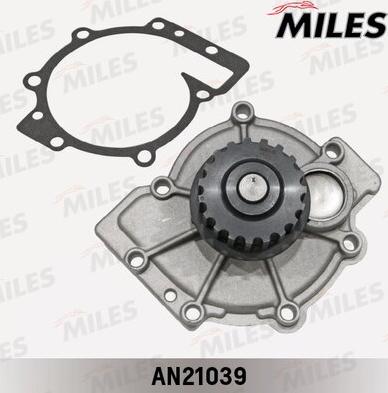 Miles AN21039 - Ūdenssūknis www.autospares.lv