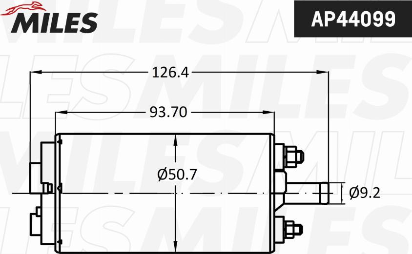 Miles AP44099 - Degvielas sūknis www.autospares.lv