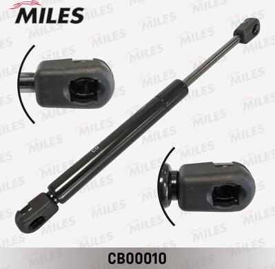 Miles CB00010 - Gāzes atspere, Bagāžas / Kravas nodalījuma vāks www.autospares.lv