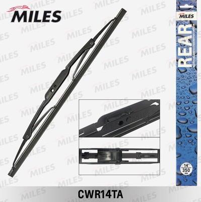 Miles CWR14TA - Stikla tīrītāja slotiņa www.autospares.lv