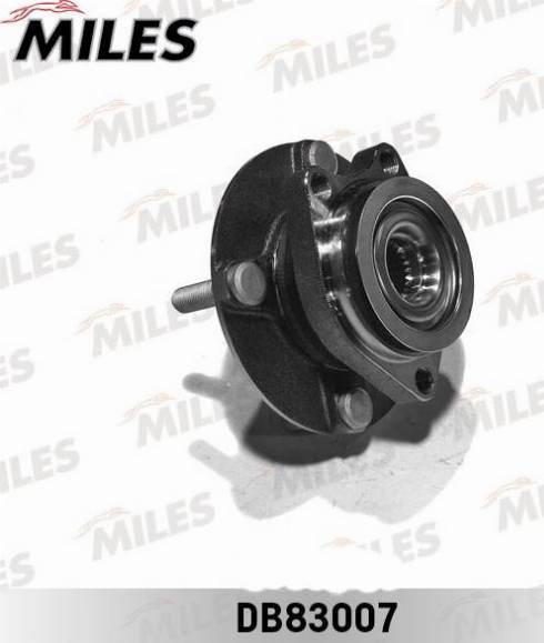 Miles DB83007 - Подшипник ступицы колеса, комплект www.autospares.lv