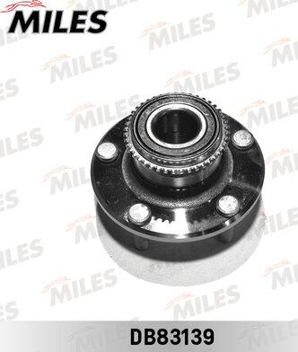 Miles DB83139 - Riteņa rumbas gultņa komplekts www.autospares.lv