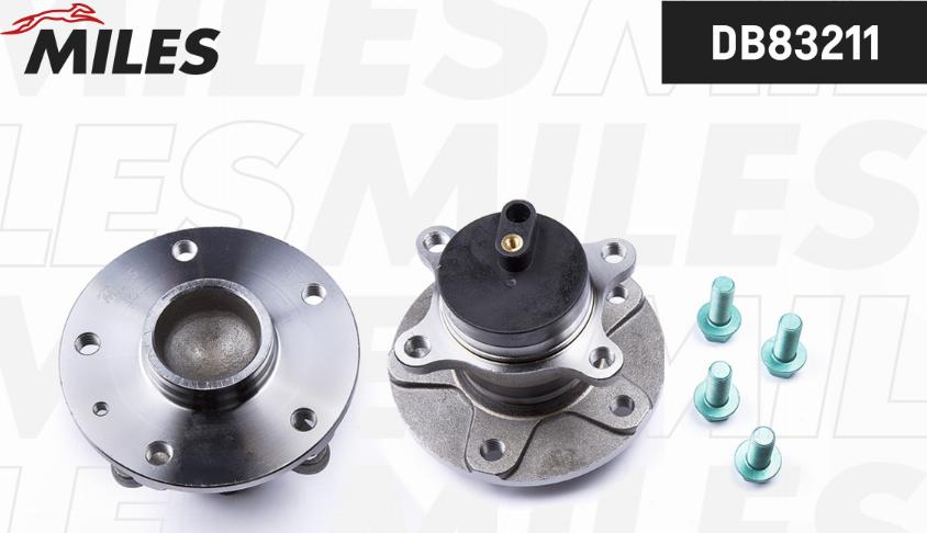 Miles DB83211 - Wheel hub, bearing Kit www.autospares.lv