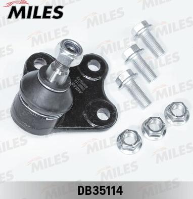 Miles DB35114 - Шаровая опора, несущий / направляющий шарнир www.autospares.lv