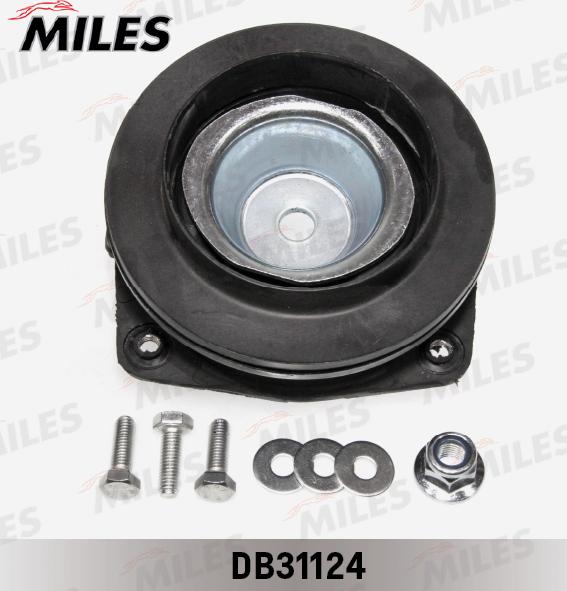 Miles DB31124 - Опора стойки амортизатора, подушка www.autospares.lv