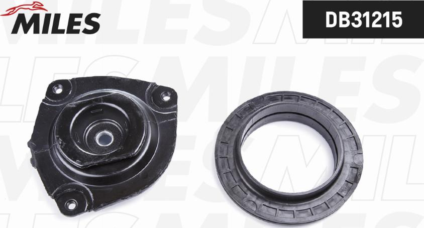 Miles DB31215 - Опора стойки амортизатора, подушка www.autospares.lv