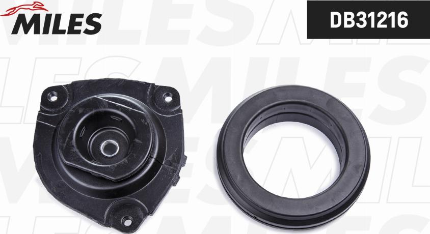 Miles DB31216 - Опора стойки амортизатора, подушка www.autospares.lv