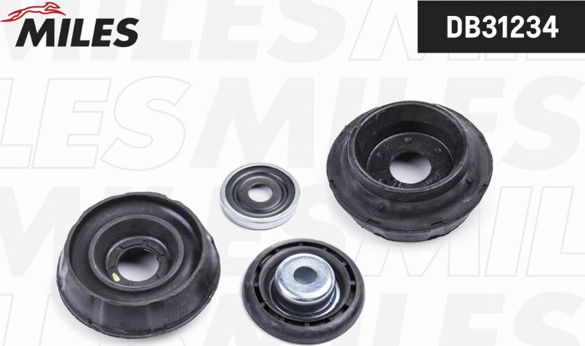 Miles DB31234 - Опора стойки амортизатора, подушка www.autospares.lv