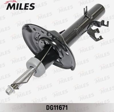 Miles DG11662 - Amortizators www.autospares.lv