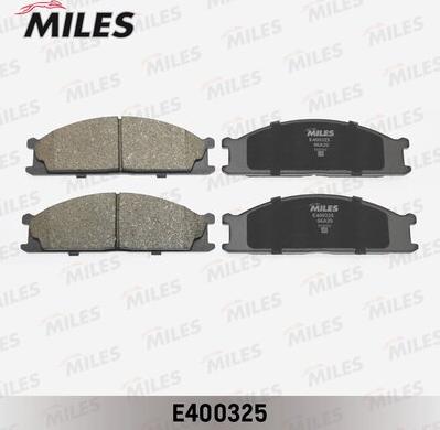 Miles E400325 - Bremžu uzliku kompl., Disku bremzes www.autospares.lv