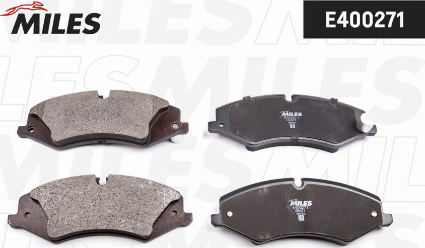 Miles E400271 - Brake Pad Set, disc brake www.autospares.lv