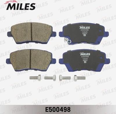 Miles E500498 - Bremžu uzliku kompl., Disku bremzes www.autospares.lv