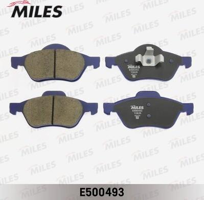 Miles E500493 - Bremžu uzliku kompl., Disku bremzes autospares.lv