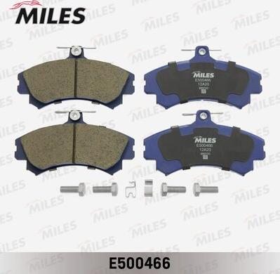 Miles E500466 - Bremžu uzliku kompl., Disku bremzes autospares.lv