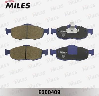 Miles E500409 - Bremžu uzliku kompl., Disku bremzes www.autospares.lv